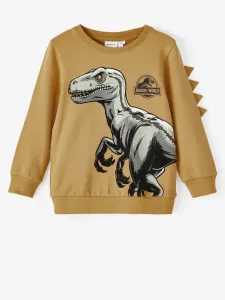 name it Jairi Jurassic Sweatshirt Kinder Gelb