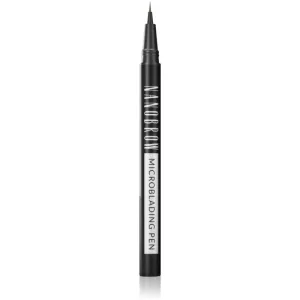 Nanobrow Microblading Pen präziser wasserbeständiger Liner für die Augenbrauen Farbton Dark Brown 1 ml
