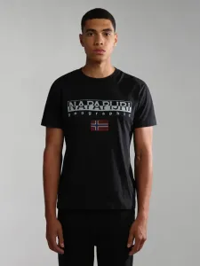 Napapijri S-AYAS Herrenshirt, schwarz, größe M
