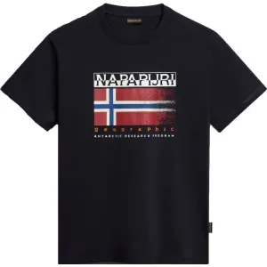 Napapijri S-KREIS Herren T-Shirt, schwarz, größe XL