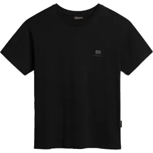 Napapijri S-NINA Damen T-Shirt, schwarz, größe M