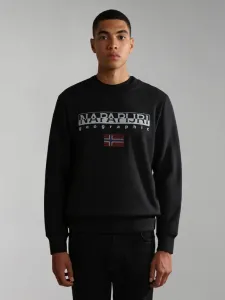Napapijri B-AYAS C 1 Herren Sweatshirt, schwarz, größe XL