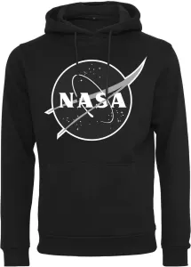 NASA Insignia Herren-Sweatshirt mit Kapuze, schwarz #25591