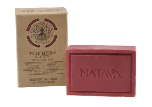 Natava Feste Seifenstücke - Marokkanische Rose 100 g