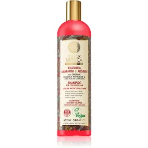 Natura Siberica Krasnika, Amaranth & Arginine reinigendes und nährendes Shampoo für gefärbtes Haar 400 ml