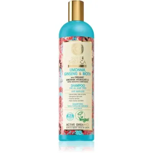 Natura Siberica Limonnik, Ginseng & Biotin Shampoo gegen Haarausfall 400 ml #327206