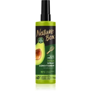 Nature Box Avocado regenerierender Balsam für beschädigtes Haar im Spray 200 ml