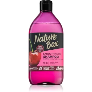Nature Box Cherry glättendes Shampoo für unnachgiebige und strapaziertes Haar 385 ml