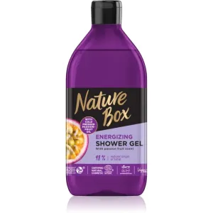Nature Box Passion Fruit energiespendendes Duschgel 385 ml