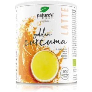 Natures Finest Curcuma Latte Pulver zur Herstellung von Getränken zur Unterstützung des Immunsystems 125 g