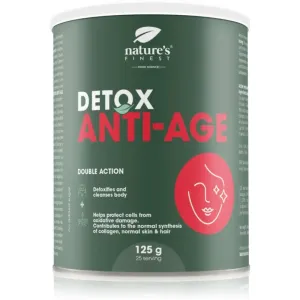 Natures Finest Detox Anti Age Nahrungsergänzungsmittel gegen Hautalterung 125 g