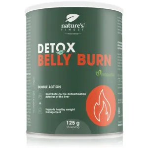 Natures Finest Detox Belly Burn Pulver zur Unterstützung der Entgiftung des Körpers 125 g