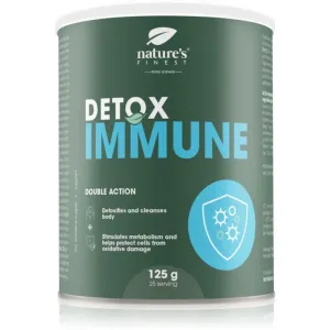 Natures Finest Detox Immune Pulver zur Entgiftung des Organismus und zur Stärkung der Immunität 125 g
