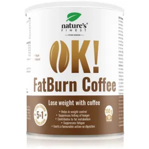 Natures Finest FatBurn Coffee Pulverkaffee während der Gewichtsreduktion 150 g
