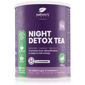 Natures Finest NIGHT DETOX TEA Tee zur Entgiftung des Organismus und zur Stärkung der Immunität 120 g