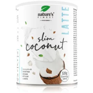 Natures Finest Slim Coconut Latte Pulver zur Herstellung von Getränken während der Gewichtsreduktion 125 g