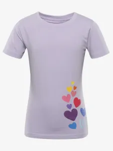NAX ZALDO Kindershirt, violett, größe 128/134