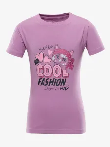 NAX GORETO Mädchenshirt, rosa, größe 104-110