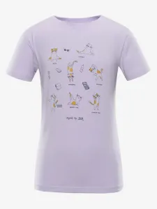 NAX POLEFO Kindershirt, violett, größe 104-110