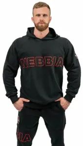 Nebbia Long Pullover Hoodie Legacy Black M Trainingspullover