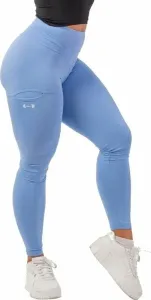 Nebbia Active High-Waist Smart Pocket Leggings Light Blue M Fitness Hose
