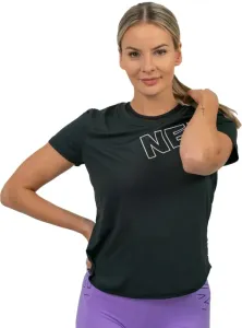 Nebbia FIT Activewear Functional T-shirt with Short Sleeves Black M Fitness T-Shirt