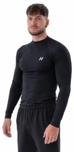 Nebbia Functional T-shirt with Long Sleeves Active Black L Fitness T-Shirt