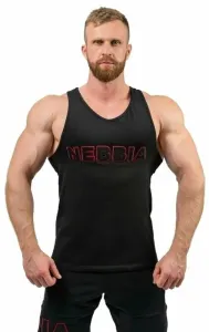 Nebbia Gym Tank Top Strength Black M Fitness T-Shirt