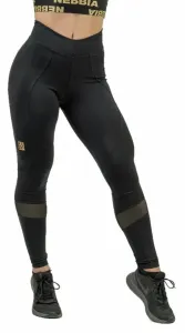 Nebbia High Waist Push-Up Leggings INTENSE Heart-Shaped Black/Gold M Fitness Hose