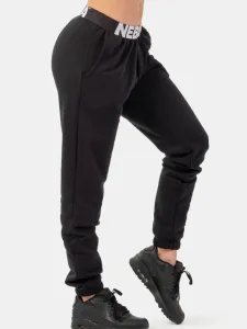 Nebbia Iconic Mid-Waist Sweatpants Black XS Fitness Hose