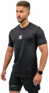 Nebbia Short-Sleeve Sports T-Shirt Resistance Black M Fitness T-Shirt