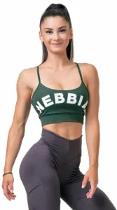 Nebbia Classic Hero Cut-Out Sports Bra Dark Green L Fitness Unterwäsche