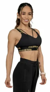 Nebbia Padded Sports Bra INTENSE Iconic Black/Gold L Fitness Unterwäsche