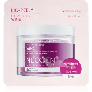 Neogen Dermalogy Bio-Peel+ Gauze Peeling Wine Peeling-Pads für das Gesicht strafft die Haut und verfeinert Poren 1 St