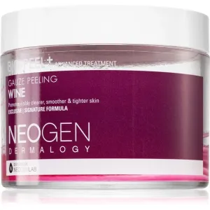 Neogen Dermalogy Bio-Peel+ Gauze Peeling Wine Peeling-Pads für das Gesicht strafft die Haut und verfeinert Poren 30 St