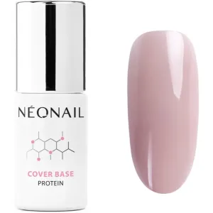 NEONAIL Cover Base Protein Basislack für Gelnägel Farbton Soft Nude 7,2 ml