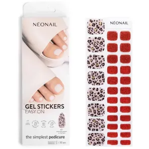 NEONAIL Easy On Gel Stickers Nagelaufkleber für Füssen Farbton P01 32 St