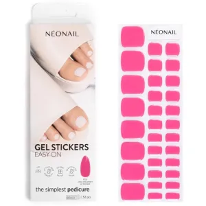 NEONAIL Easy On Gel Stickers Nagelaufkleber für Füssen Farbton P02 32 St