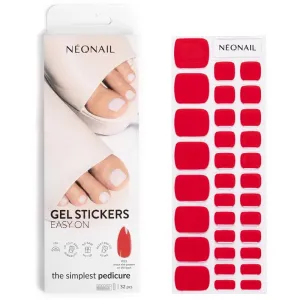 NEONAIL Easy On Gel Stickers Nagelaufkleber für Füssen Farbton P03 32 St