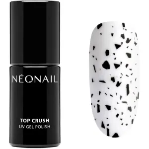 NEONAIL Top Crush Überlack für den Gebrauch mit einer UV/LED-Lampe Farbton Black Gloss 7,2 ml