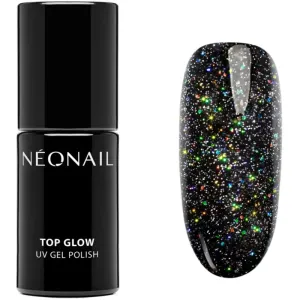 NEONAIL Top Glow Gel-Decklack für die Fingernägel Farbton Multicolor Holo 7,2 ml