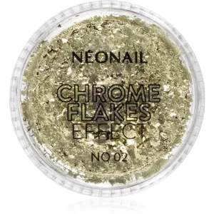 NEONAIL Chrome Flakes Effect No. 02 Glitzer-Puder für Nägel 0,5 g