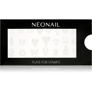 NEONAIL Stamping Plate Schablonen für Nägel Typ 02 1 St