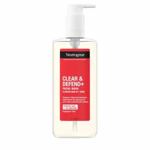 Neutrogena Reinigungsgel gegen Pickel Clear & Defend+ (Facial Wash) 200 ml