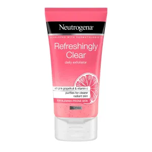Neutrogena Erfrischendes Peeling mit Pink-Grapefruit-Extrakt Clear & Radiant (Face Scrub) 150 ml