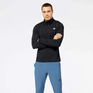 New Balance ACCELERATE SHORT SLEEVE Herren Sweatshirt, schwarz, größe XL