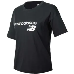 New Balance WT03805BK Damenshirt, schwarz, größe L