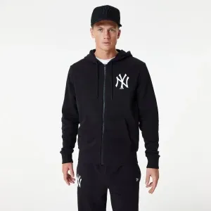 New Era MLB ESSENTIALS FZ HOODY NEYYAN Herren Sweatshirt, schwarz, größe XL