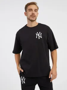 New Era MLB ESSENTIALS LC OS TEE NEYYAN Herrenshirt, schwarz, größe S