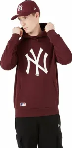 New York Yankees MLB Seasonal Team Logo Red Wine/White L Kapuzenpullover